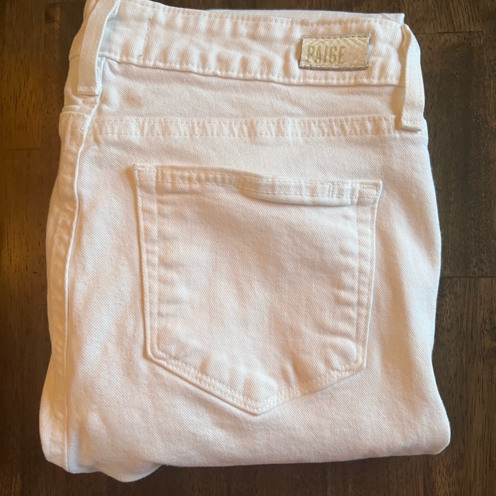 White Paige Skyline Ankle Peg
